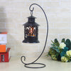 Iron Wedding Candle Holder Candlestick Glass